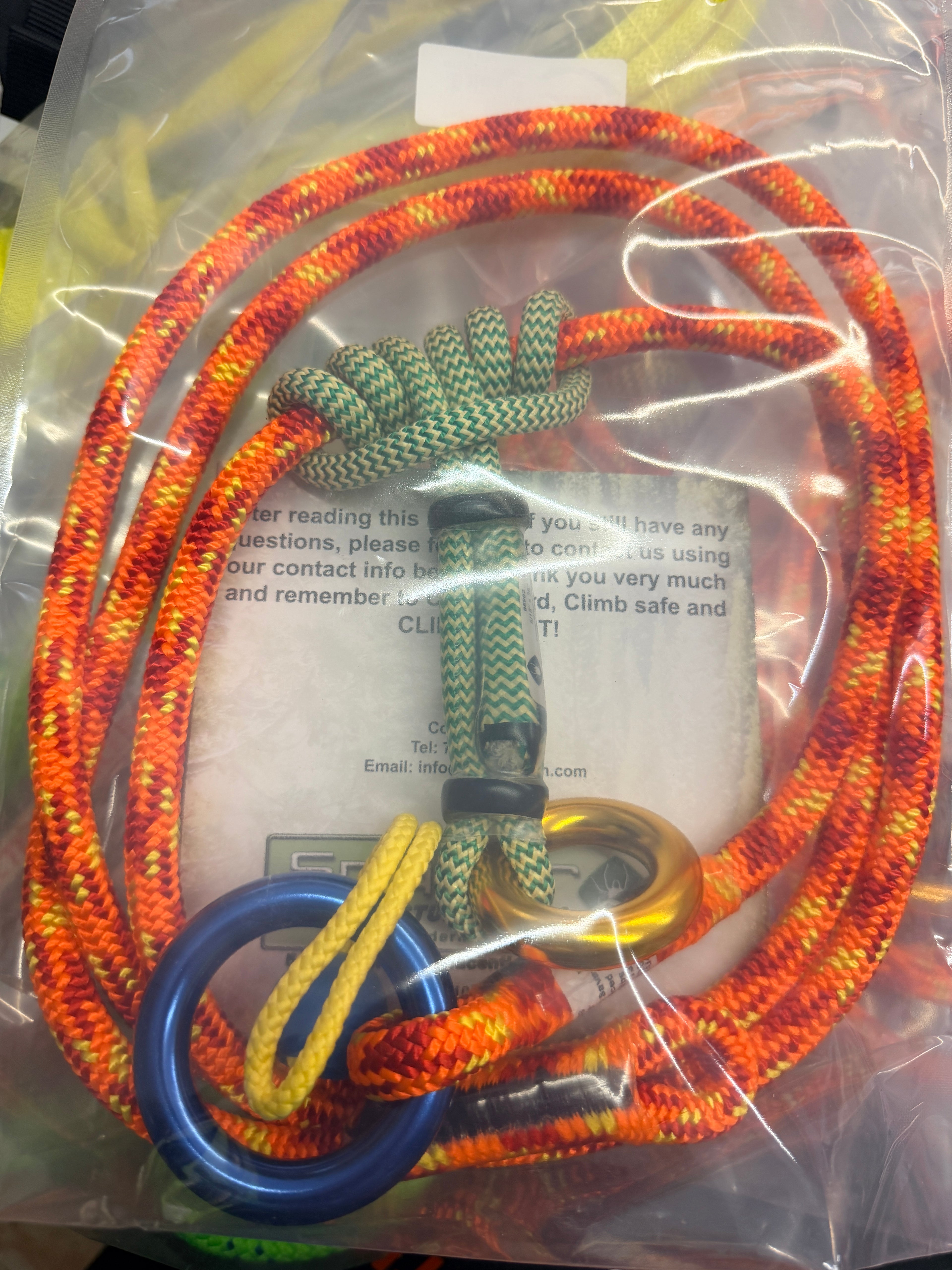 Climb Right Adjustable Friction Saver